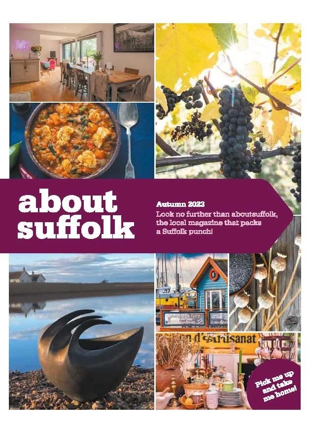 About Suffolk magazine, Autumn 2023 cover