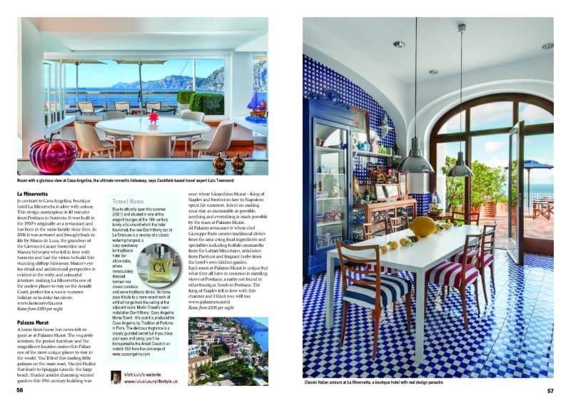 Best boutique hotels in Positano and the Amalfi Coast, second page