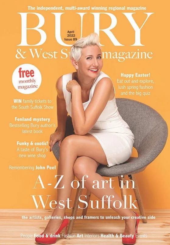 Bury & West Suffolk magazine cover, April 2022