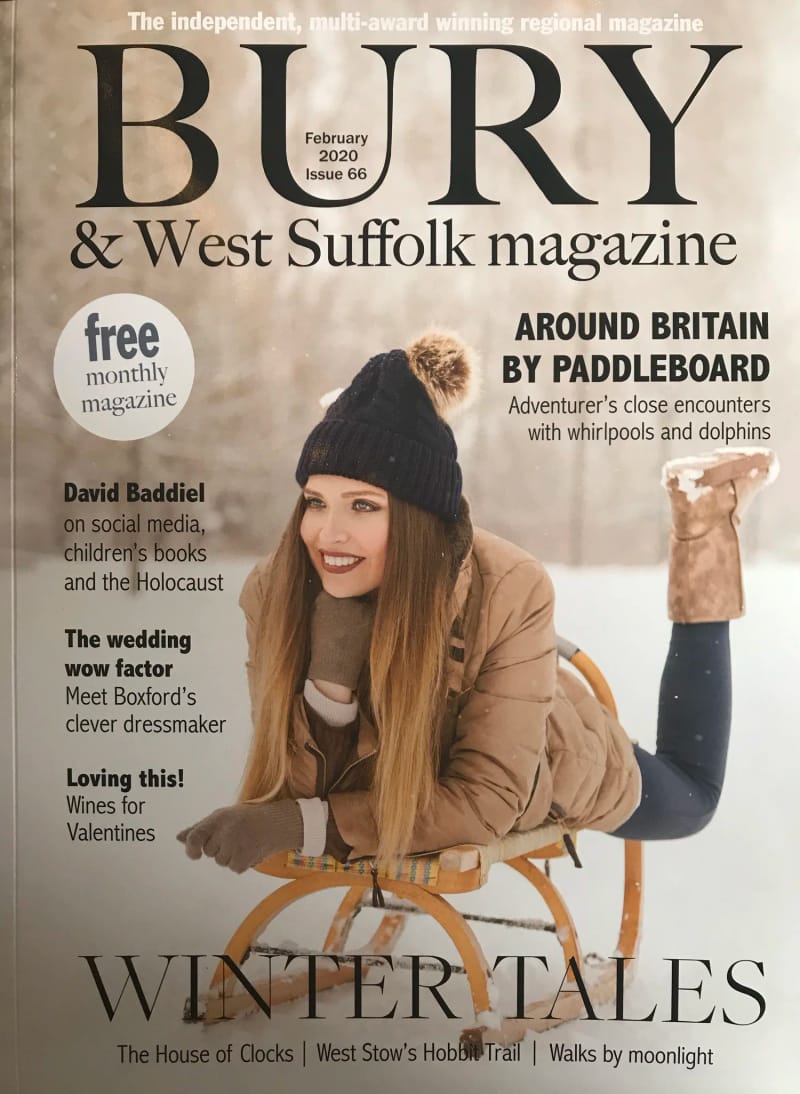 Bury & West Suffolk magazine cover, February 2020, issue 66