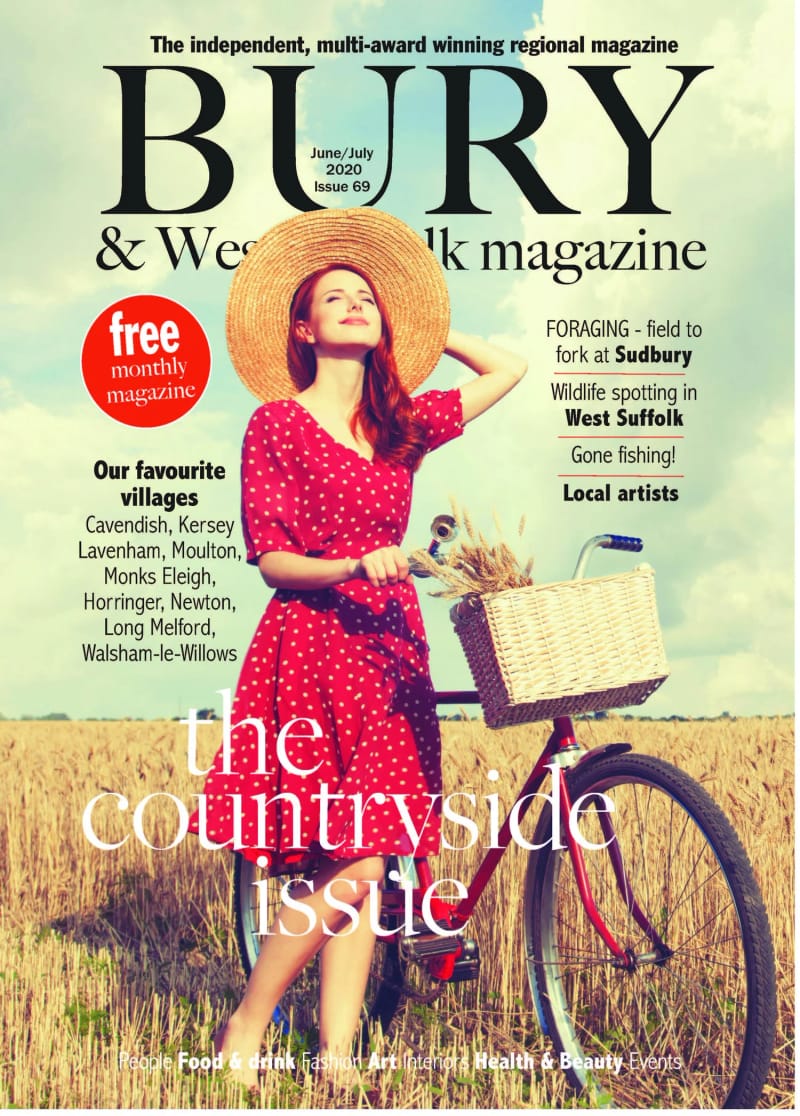 Bury & West Suffolk magazine cover, June 2020