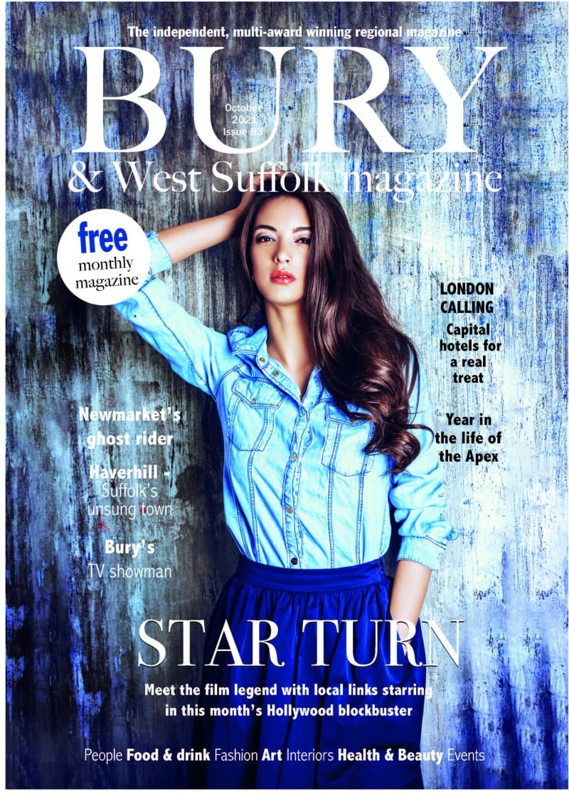 Bury & West Suffolk magazine cover, October 2021, issue 83