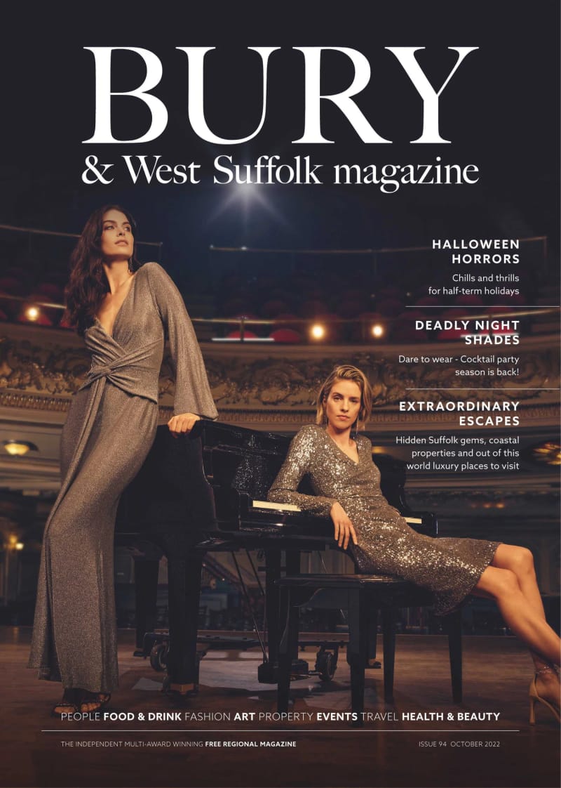 Bury & West Suffolk magazine cover, October 2022