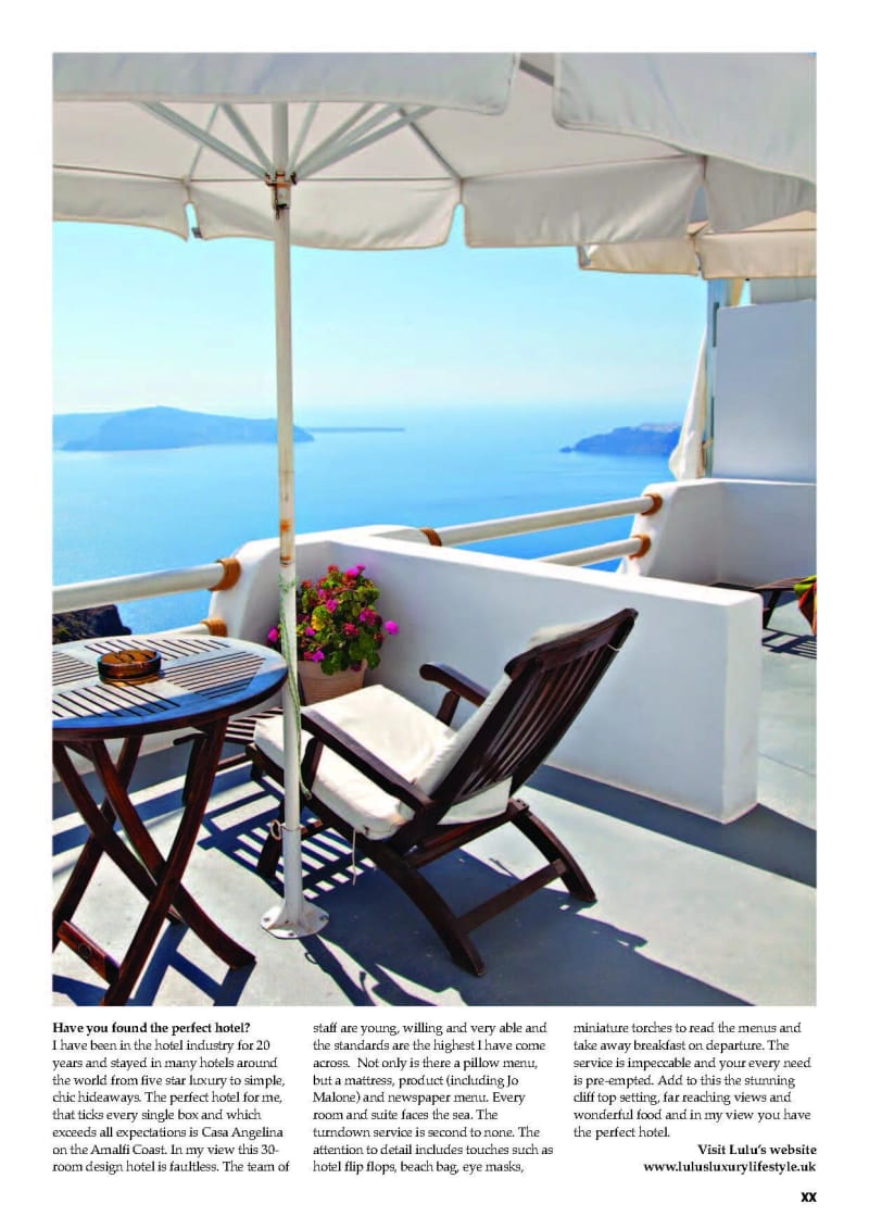 Casa Angelina, Amalfi Coast, the perfect hotel