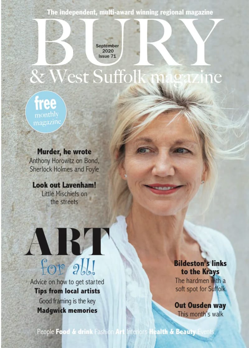 Bury & West Suffolk magazine cover, September 2020