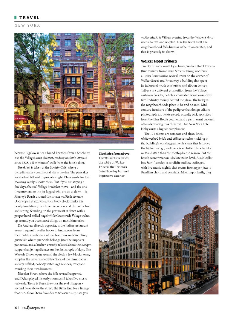 Two Hotels, the real New York
