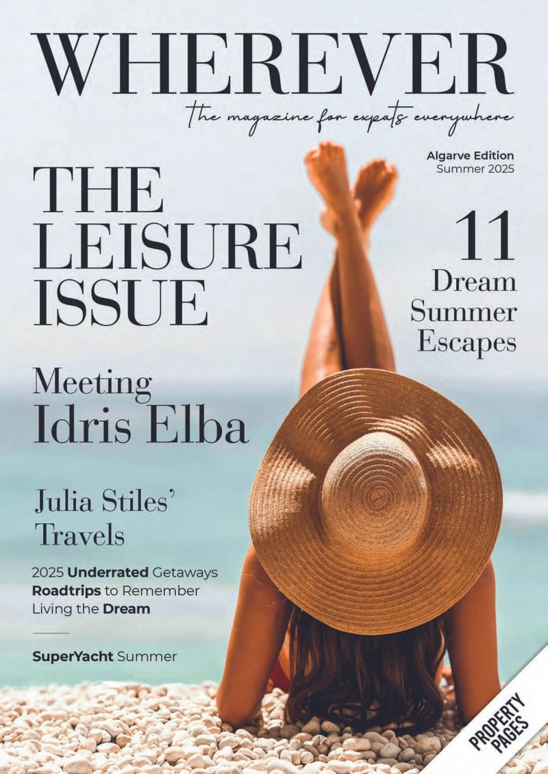 Wherever magazine, Algarve issue cover