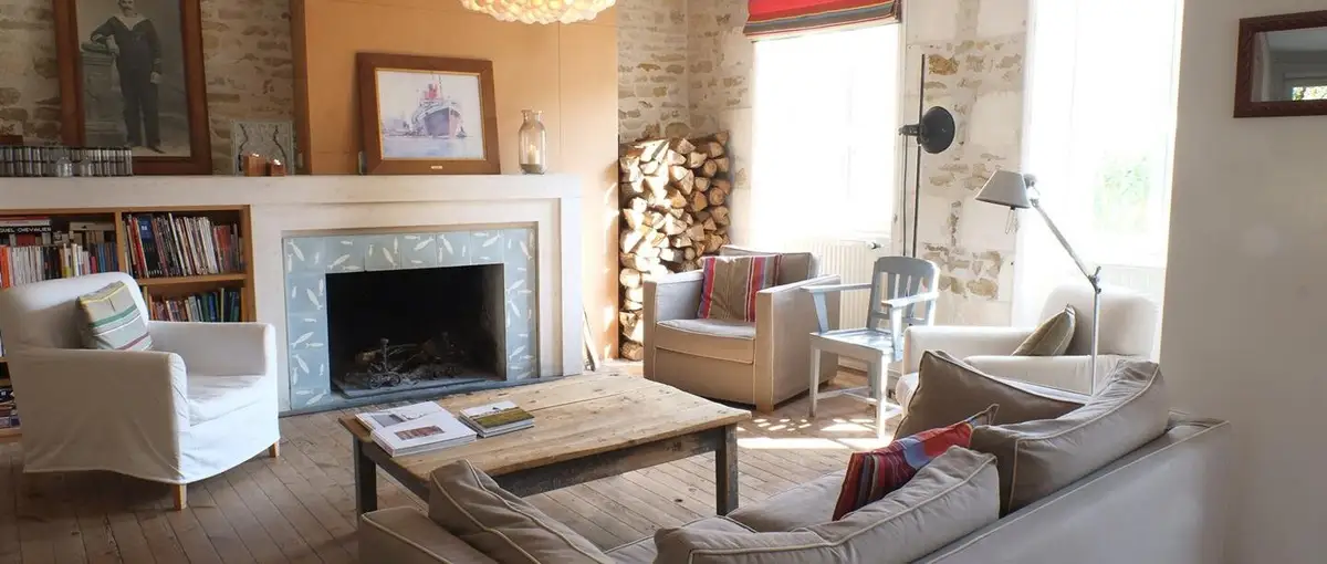 Sitting Room at Hotel Le Sénéchal