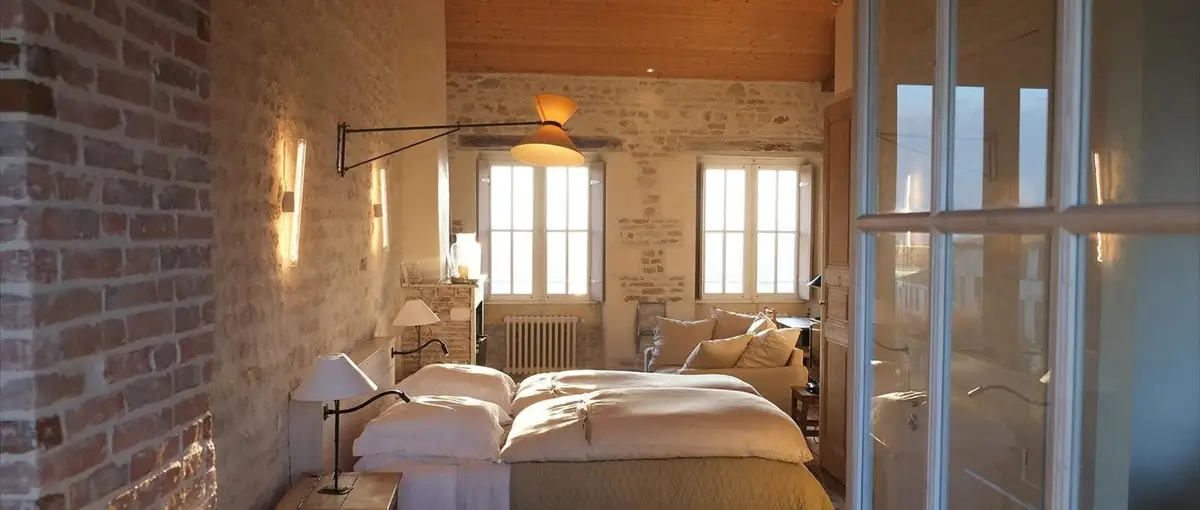 Bedroom at Hotel Le Sénéchal
