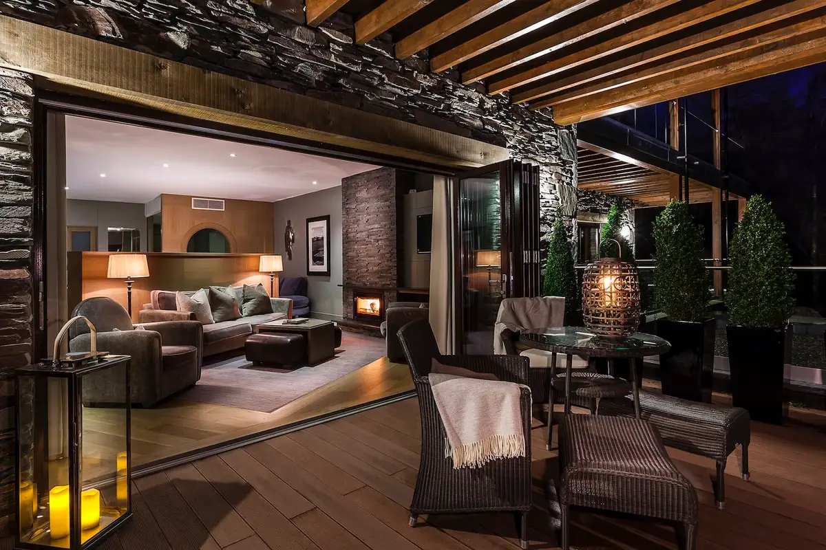 Room with private balcony
