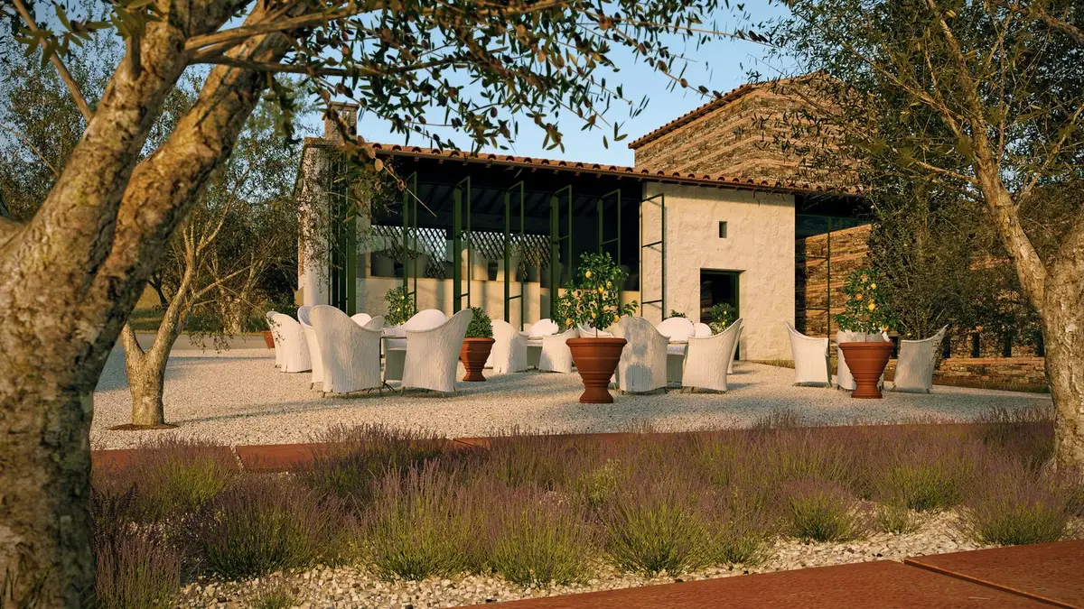 Al fresco dining at Borgo 69