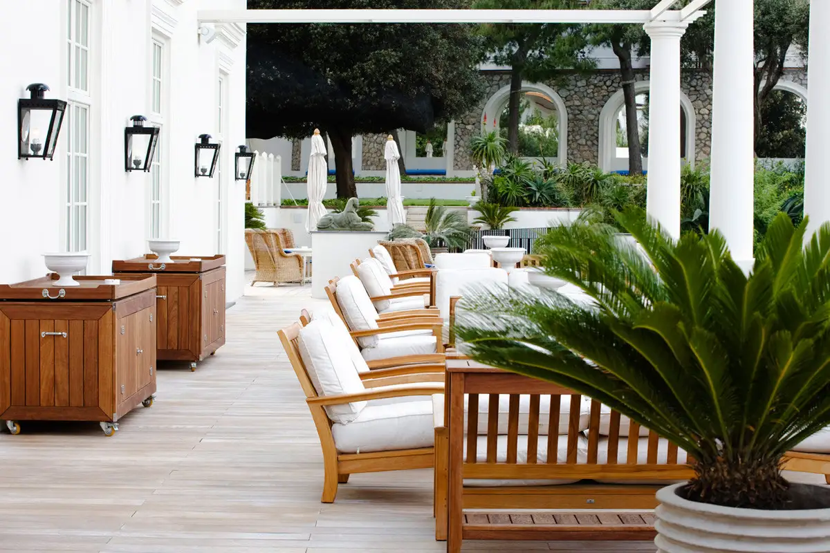 Terrace at J.K. Place Capri