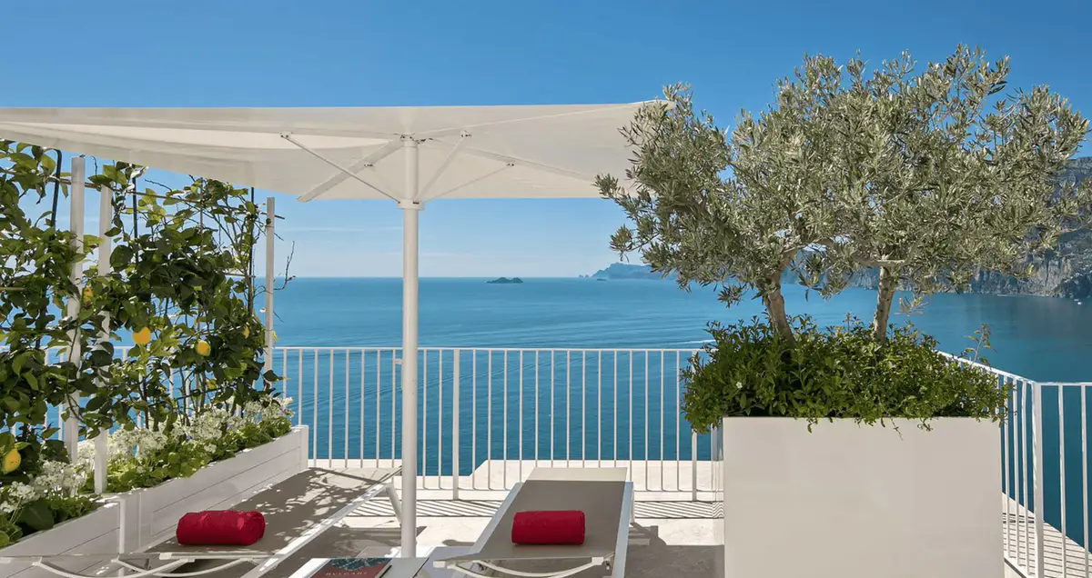 Terrace at Casa Angelina