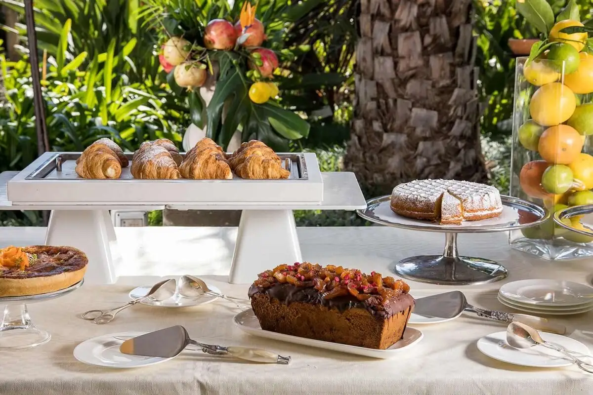 Breakfast at Palazzo Murat, Positano