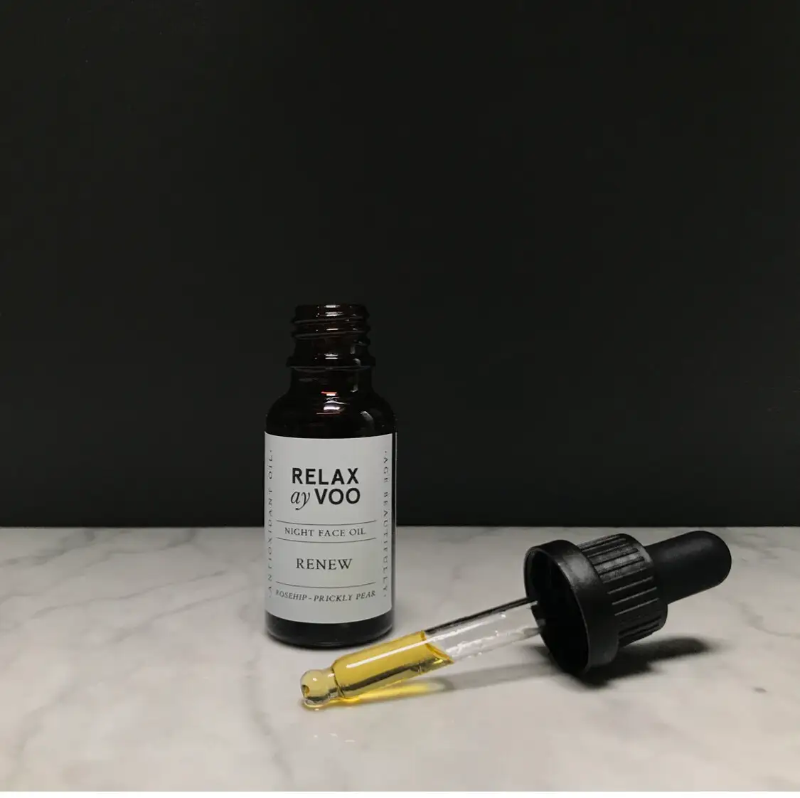 Relaxayvoo night face oil £60