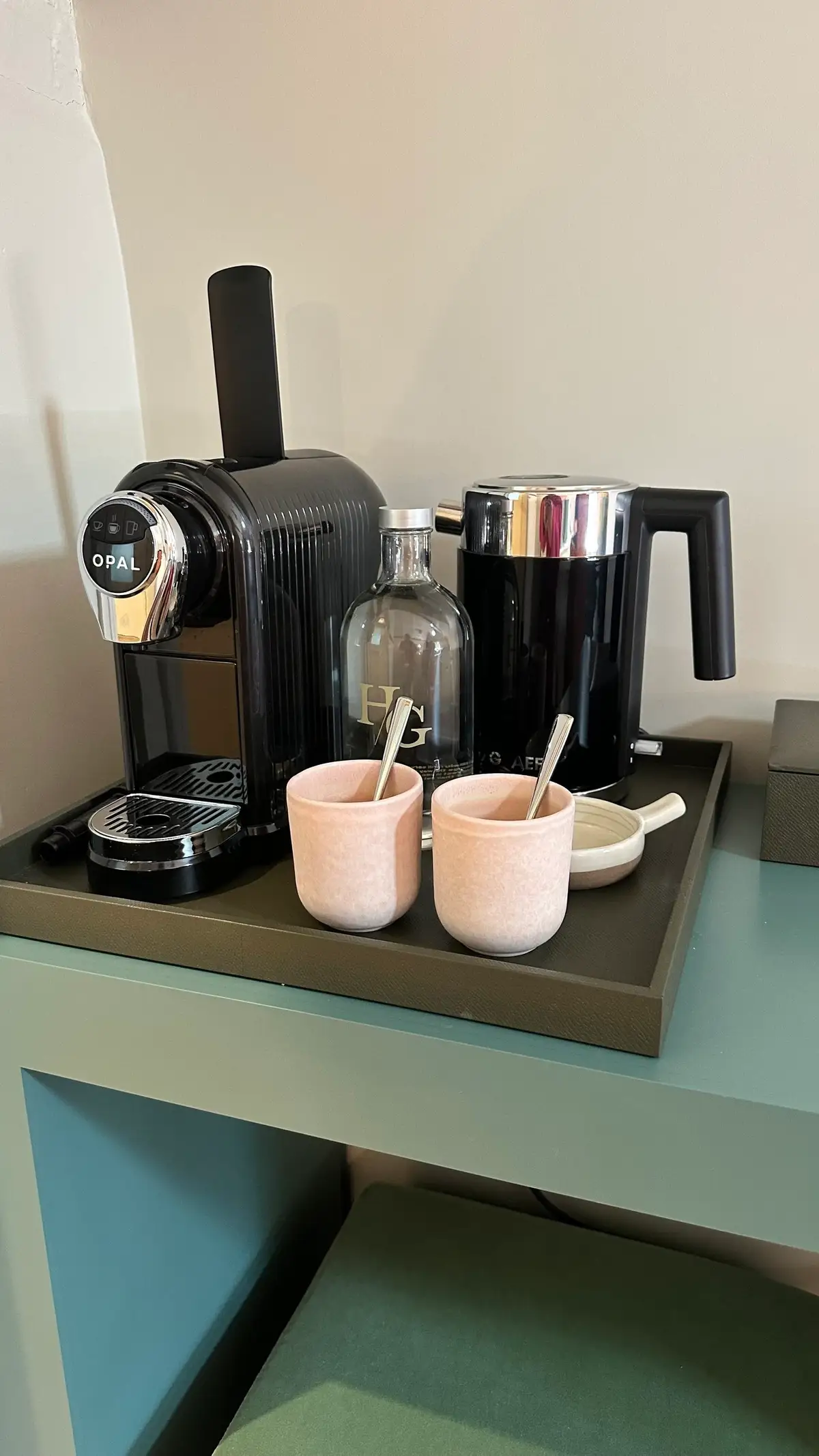 In-Room Nespresso Machine at House of George