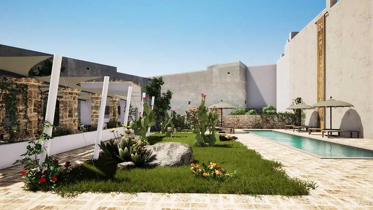 Paragon 700 hotel pool garden Ostuni Puglia