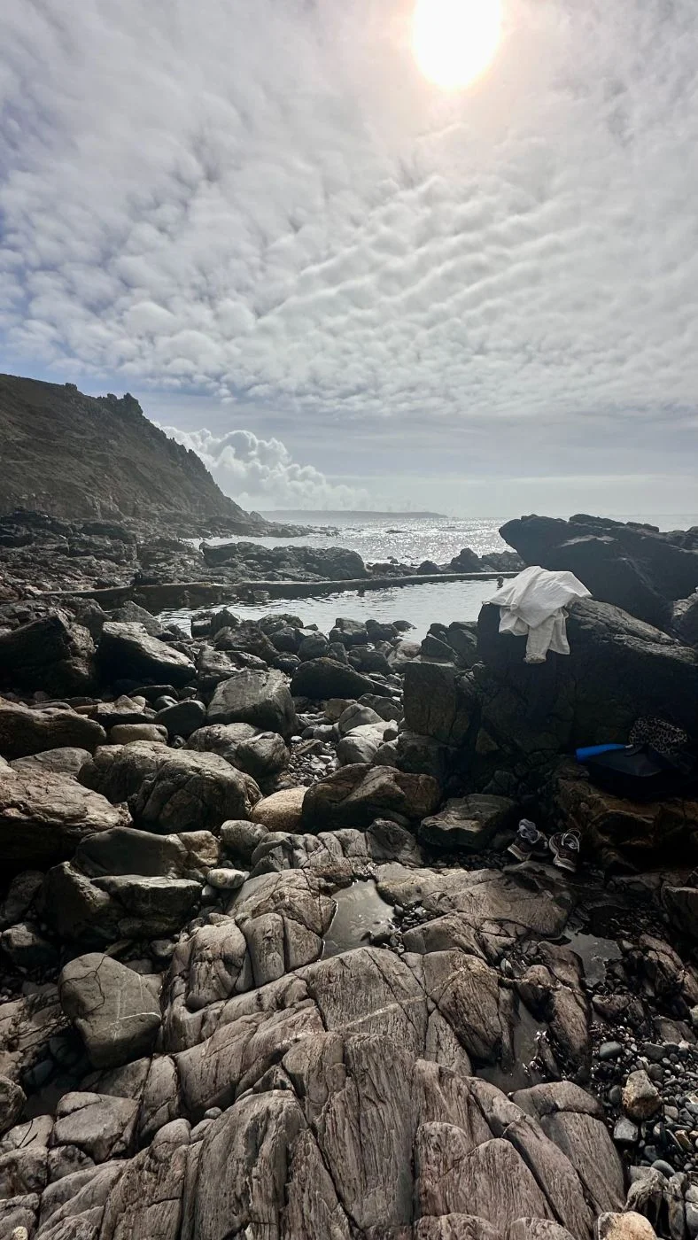 Tidal pool among the rocks