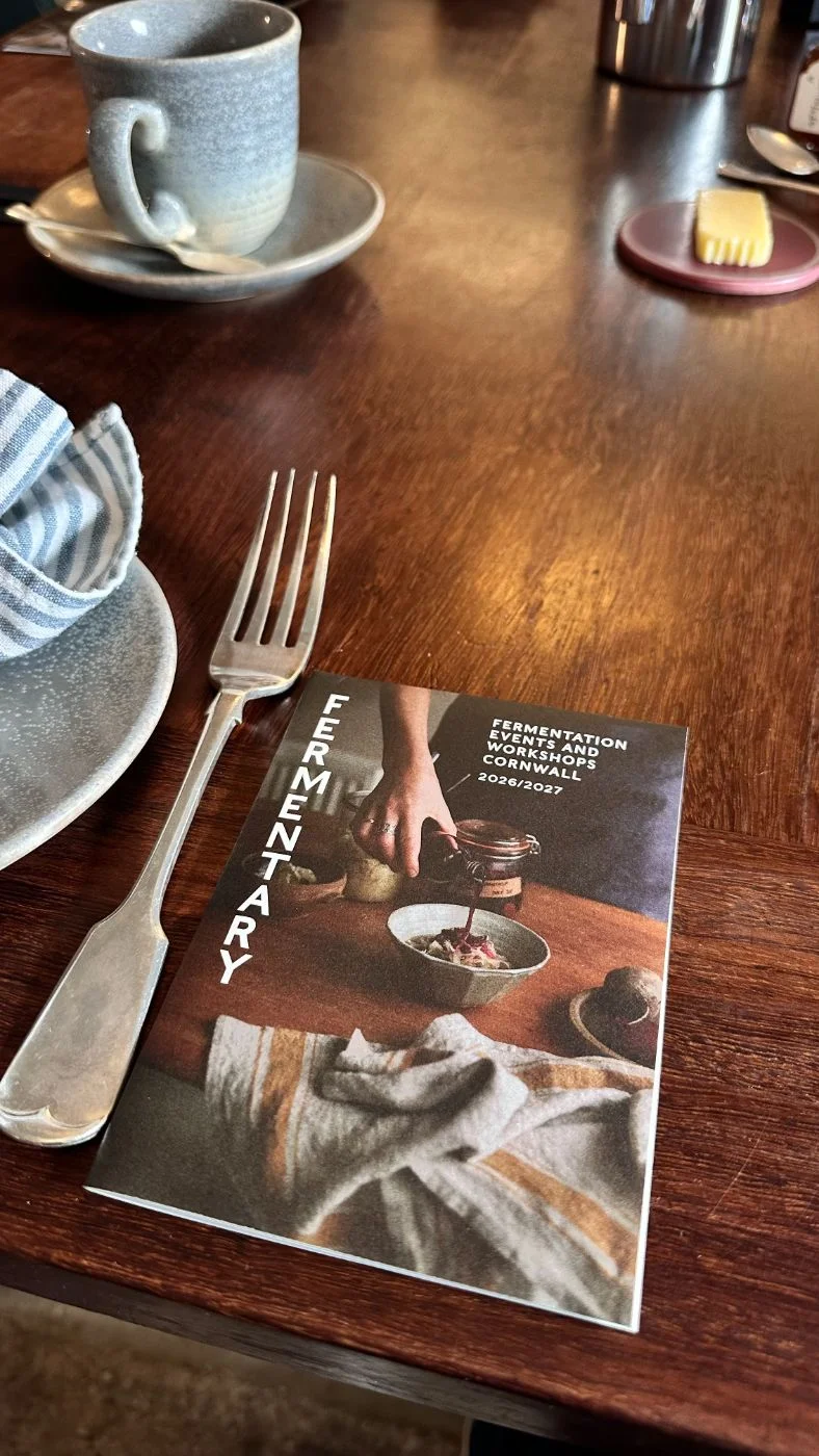 Breakfast table with The Fermentary programme